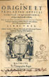 De Origine et progressu offici...
